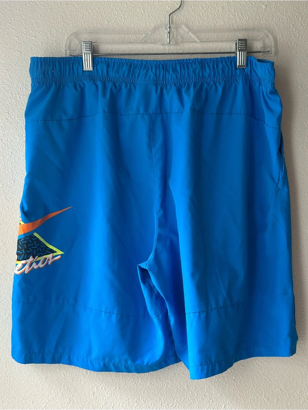 Nike Men’s Dri-FIT Blue Graphic Training Shorts XL - Picture 5 of 5
